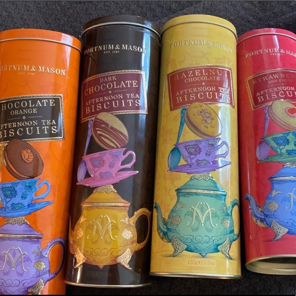 Bundle of Fortnum and Mason Tins